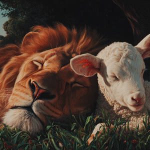 The Lion & The Lamb - Jigsaw Puzzle #1