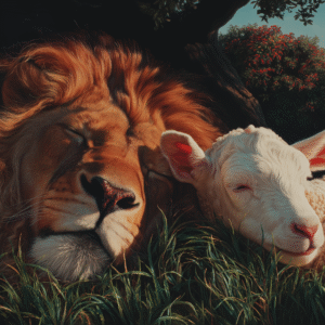 The Lion & The Lamb - Jigsaw Puzzle #2